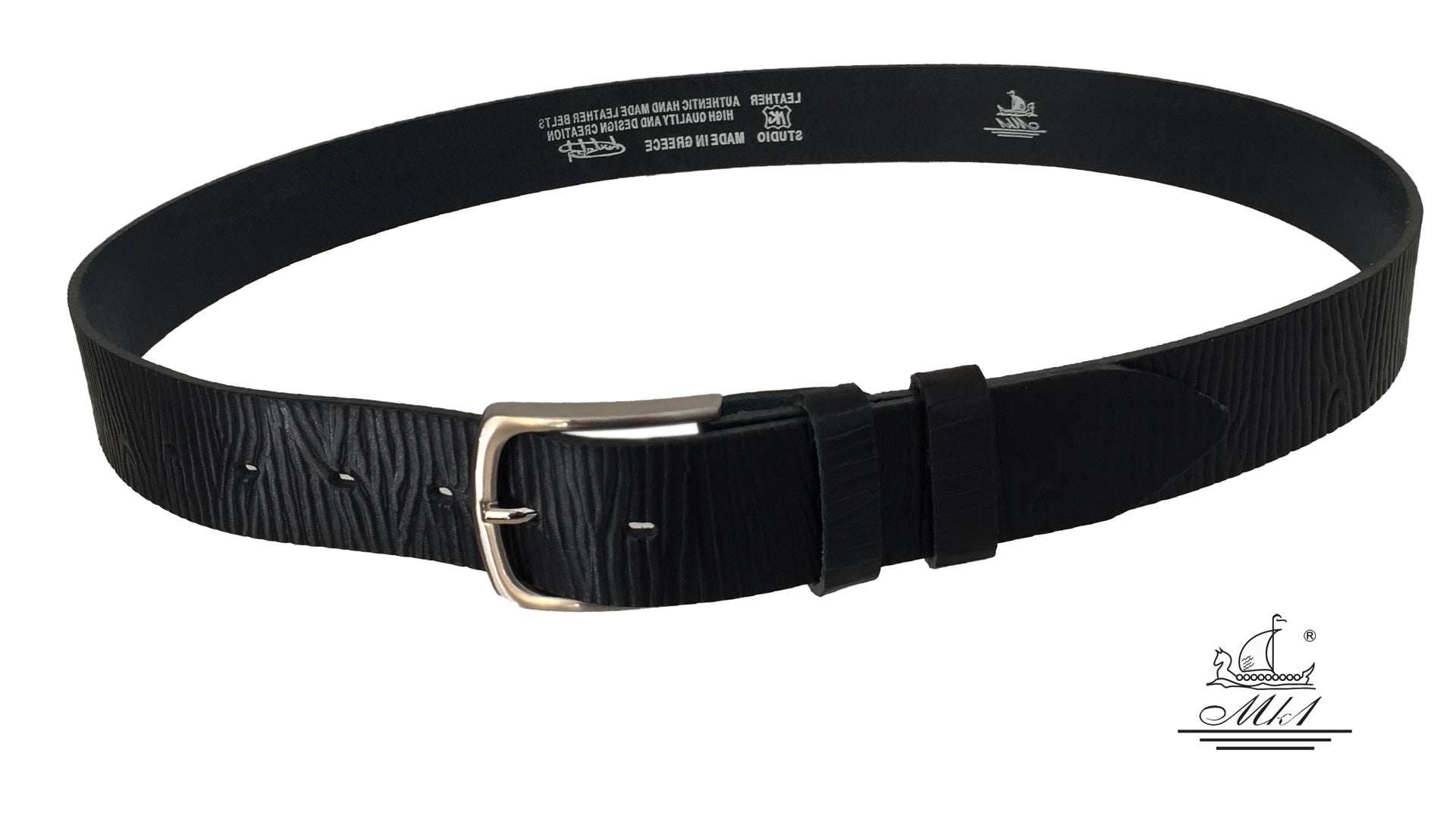 n2699/40m-dr Hand made leather belt
