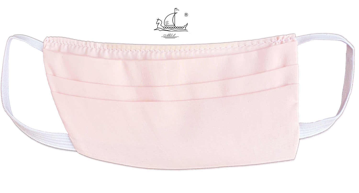 Mask from multi-purpose washable cotton with filter pocket and nose support MK1/1-1