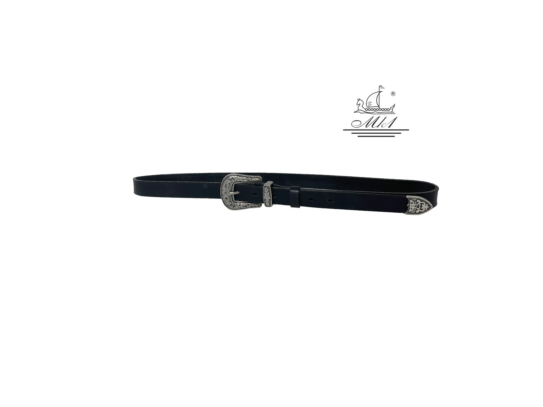 WΤ6/25 Belt in black leather