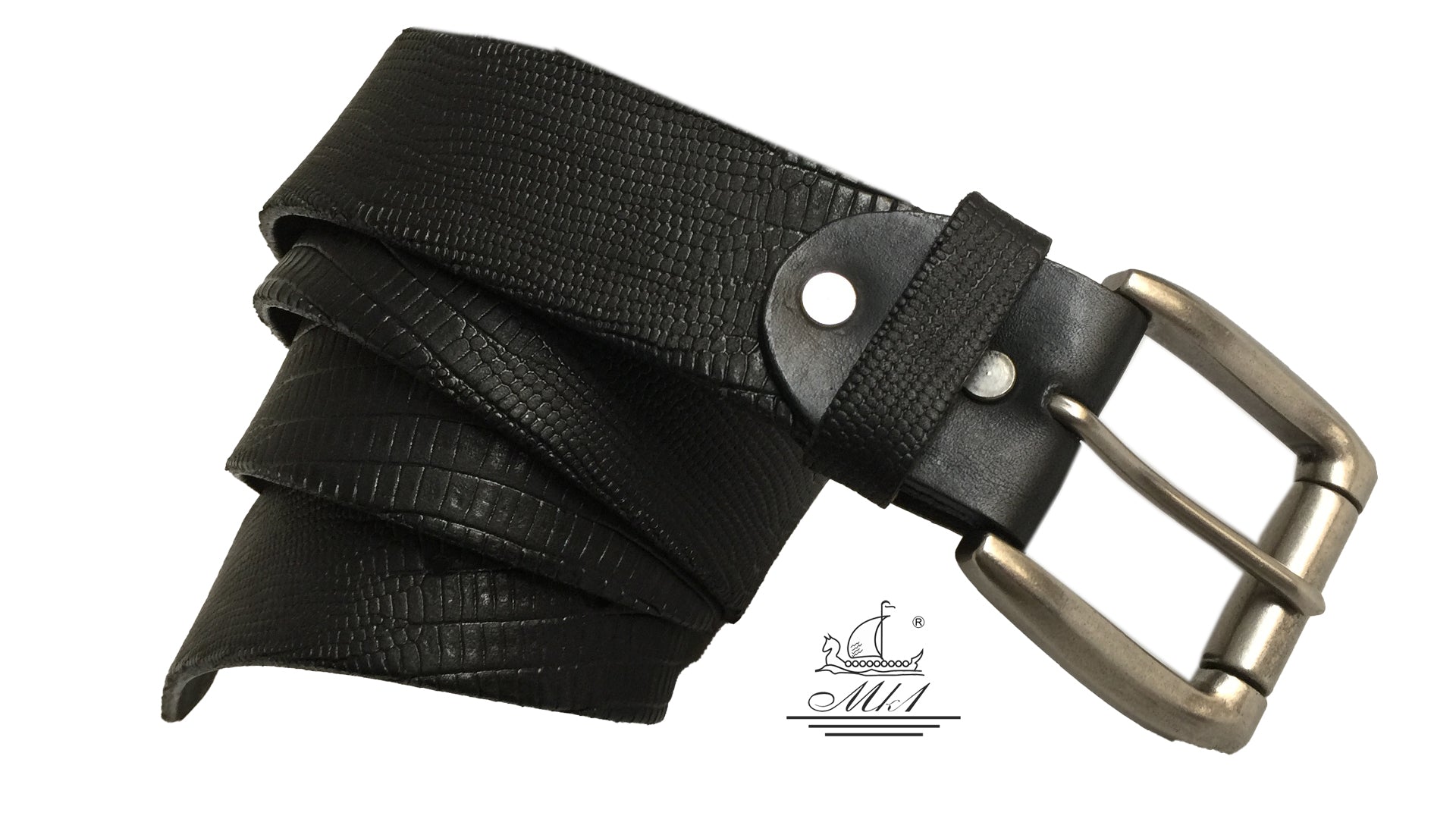 22/40m-fd Hand made leather belt