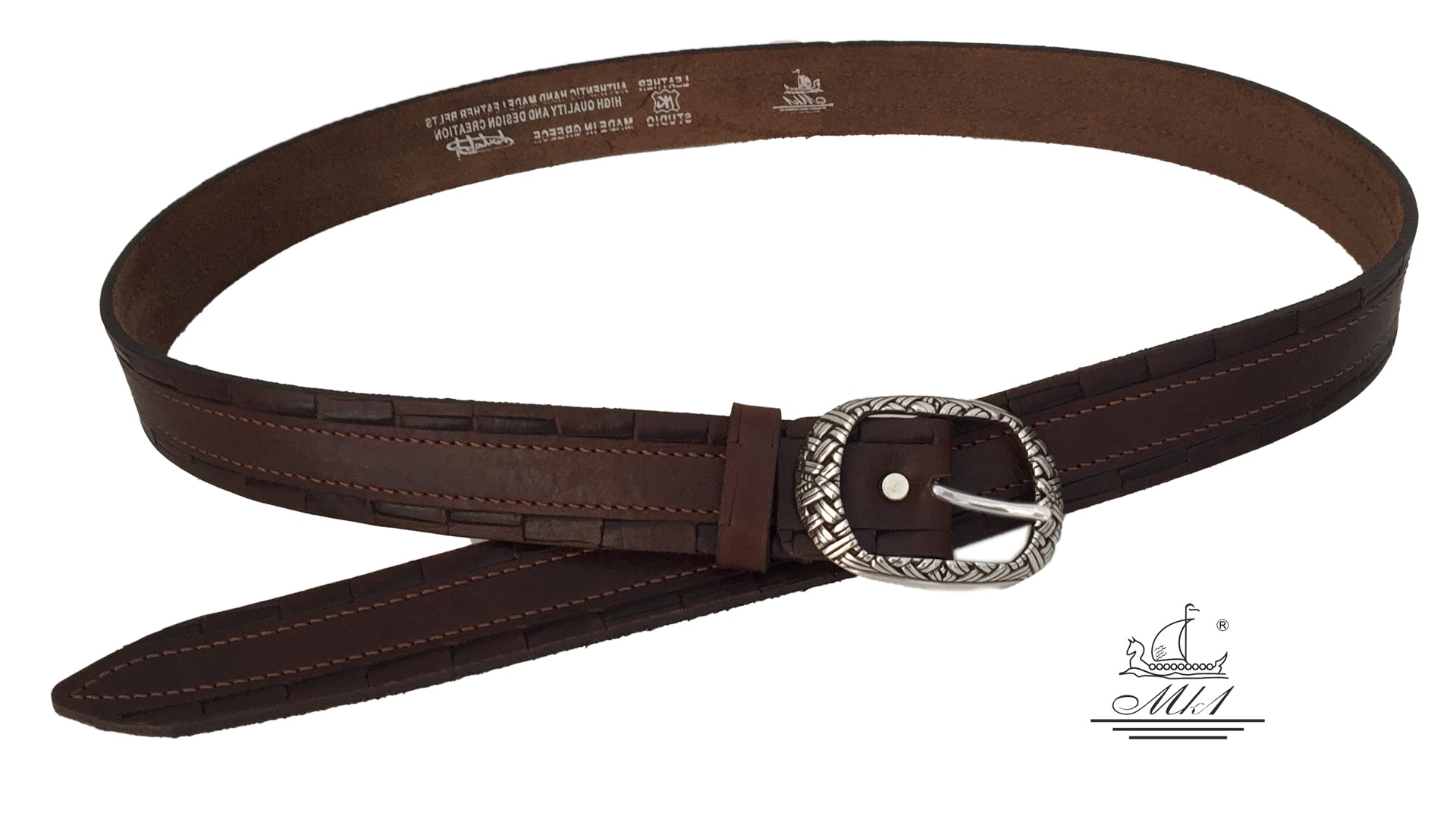1/40k-1/2kr-g Hand made leather belt