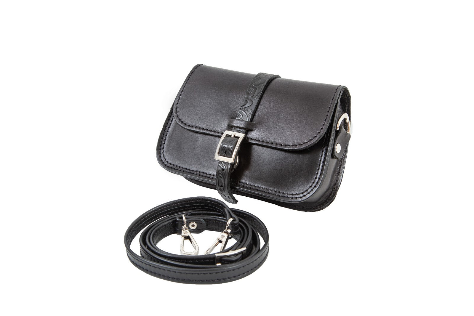 LEATHER BAG WT/70.LE.M.LL