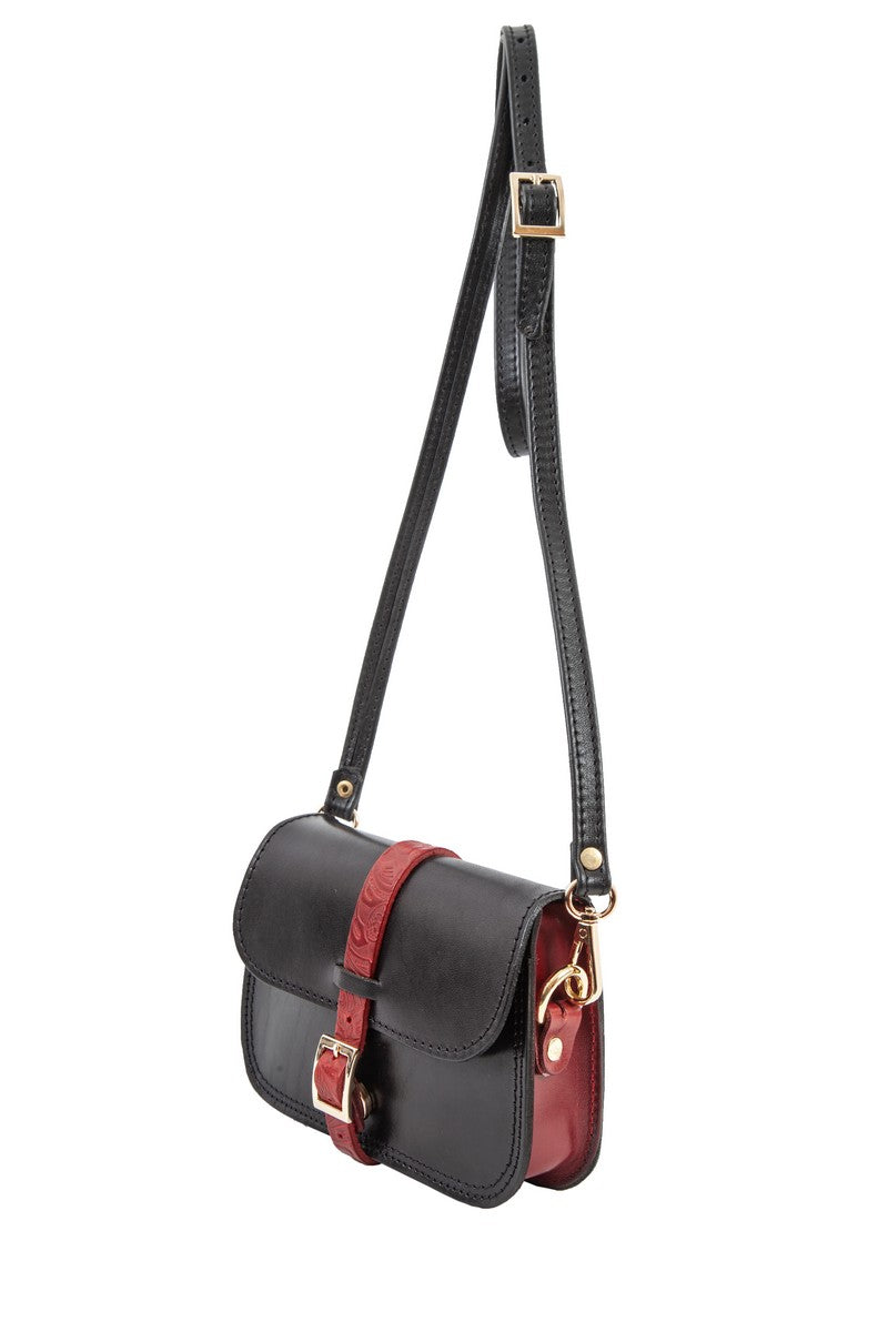 LEATHER BAG WT/55.LE.M.KK.LL