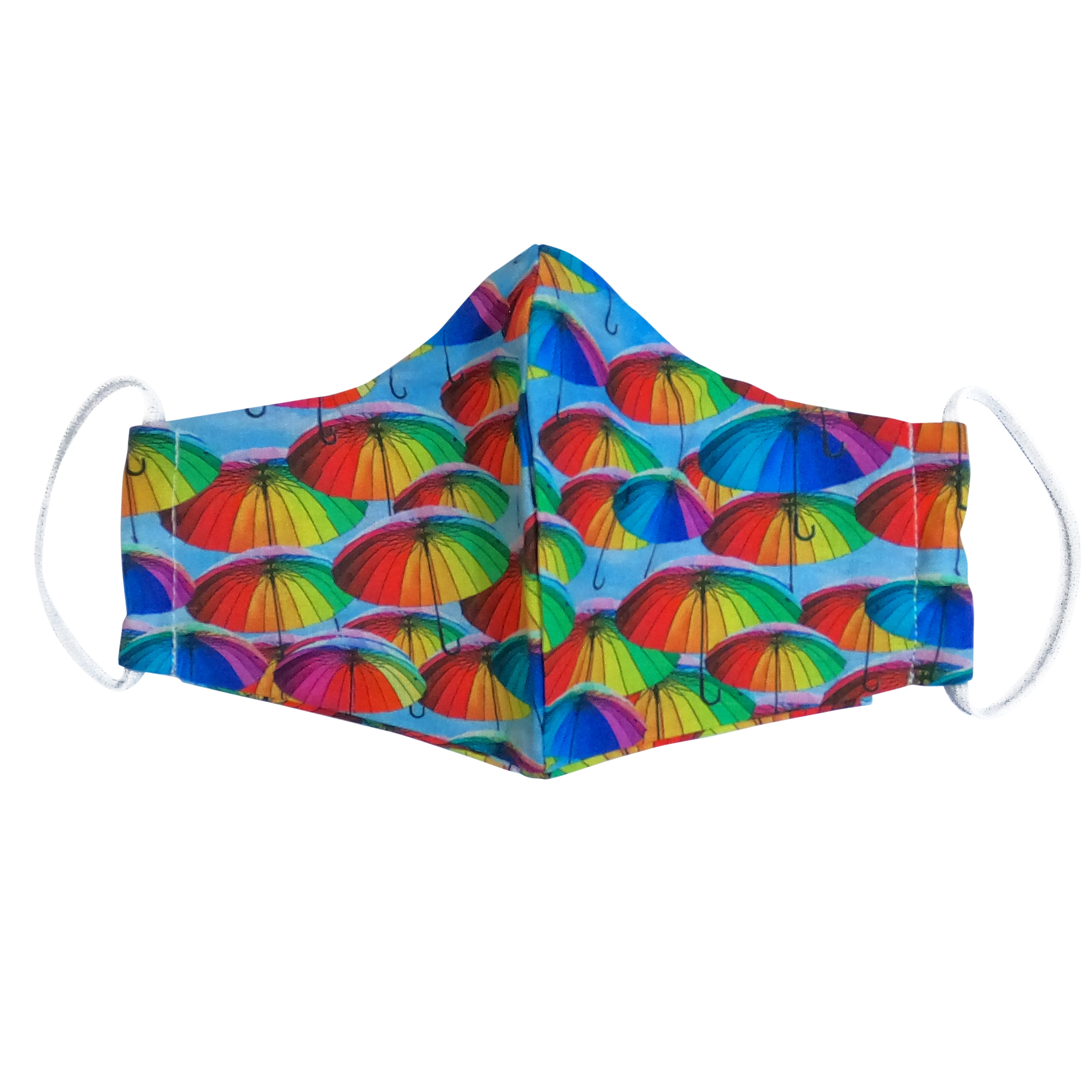 mask from multi-purpose washable cotton with filter pocket and nose support Mk1/2-1