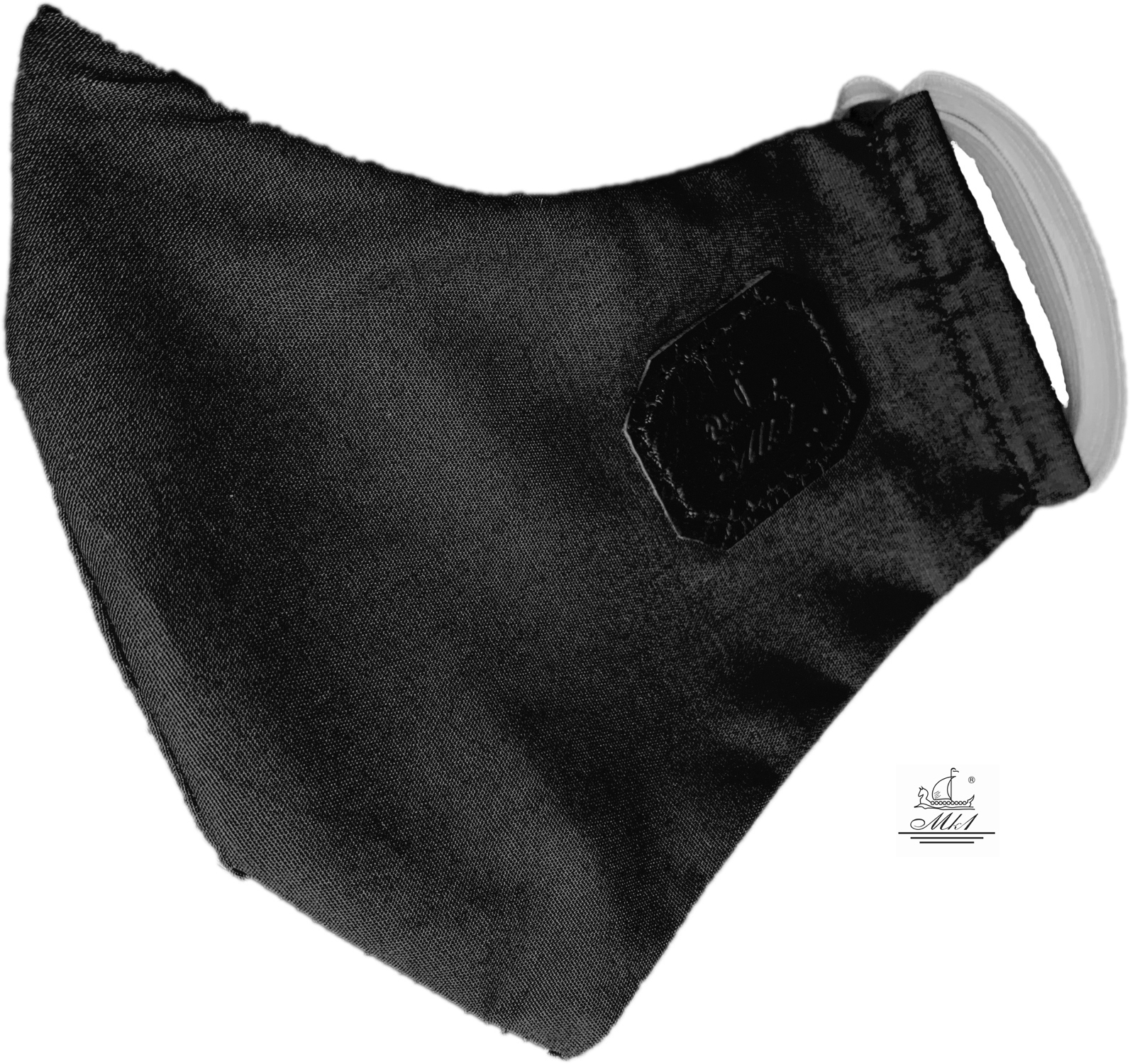 Mask from multi-purpose washable cotton with filter pocket and nose support Mk1/2-1abc