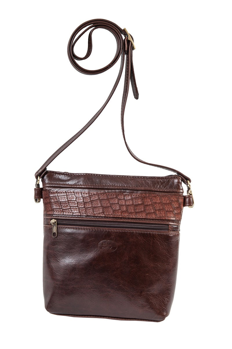 Soft leather crossbody bags