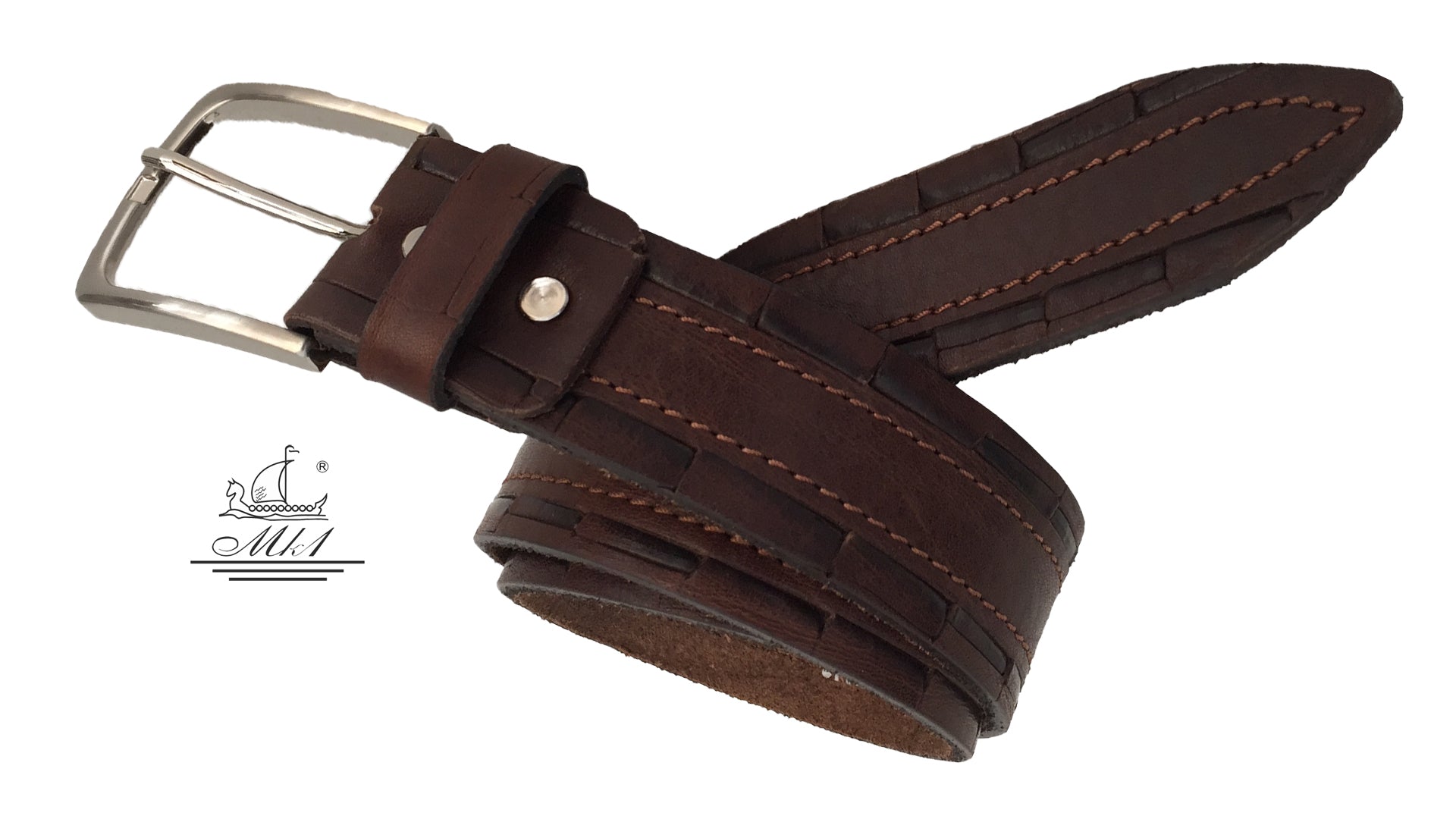 n2699/40k-krp-g Hand made leather belt