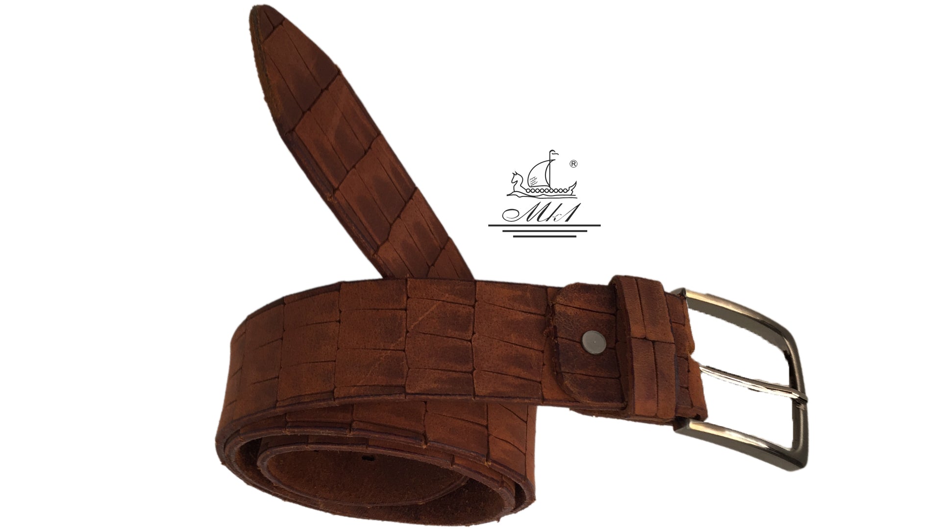 n2699/40t-nb-kr Hand made leather belt