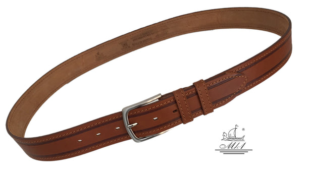 n2699/40t-lg Hand made leather belt