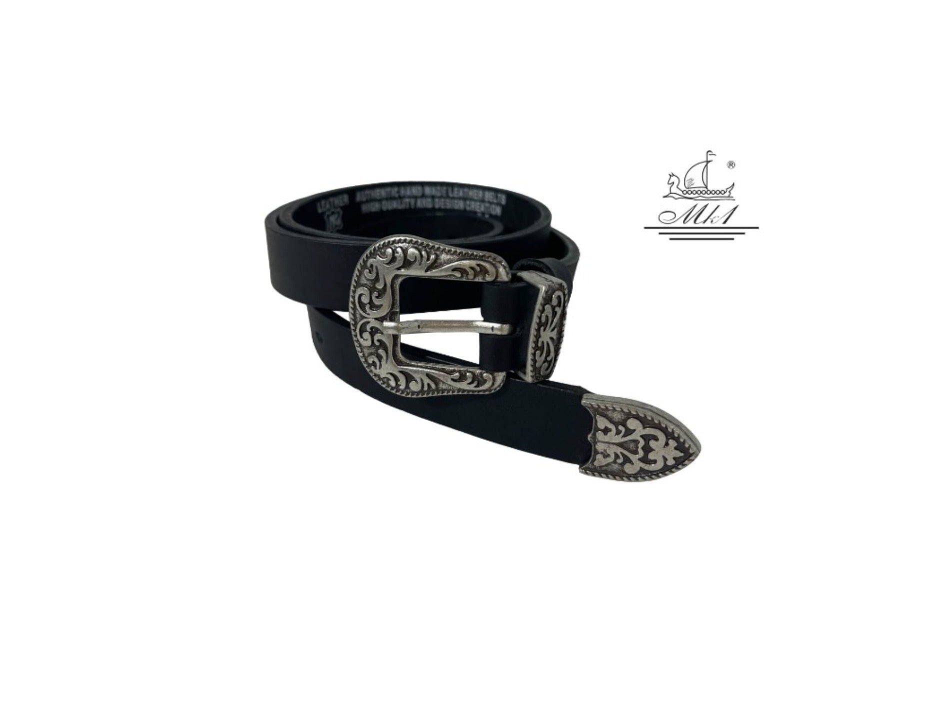 WΤ1/25 Belt in black leather