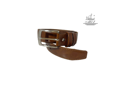 Handmade leather belt Β23/35