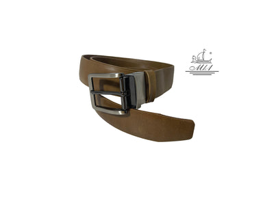 Handmade leather belt Β26/35