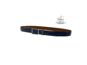 Handmade leather reversible belt DF29/35