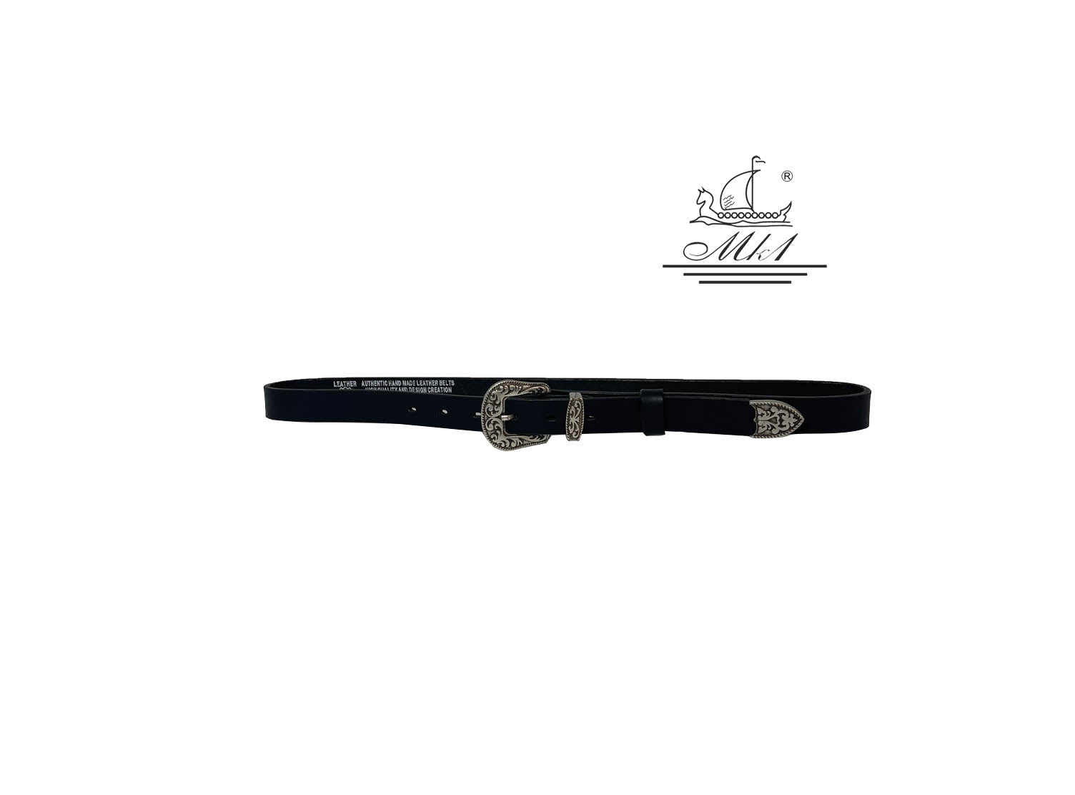 WΤ1/25 Belt in black leather