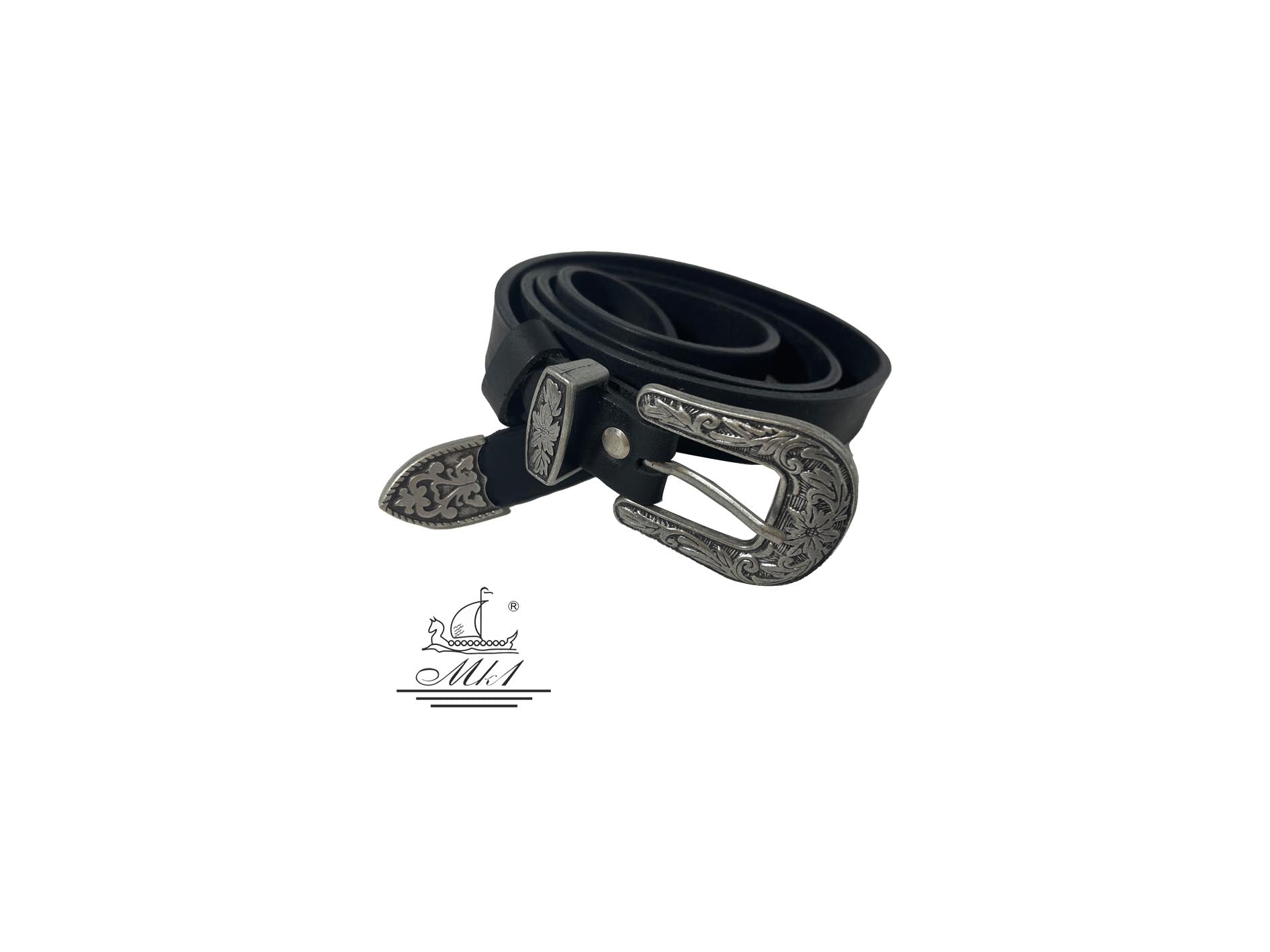 WΤ6/25 Belt in black leather
