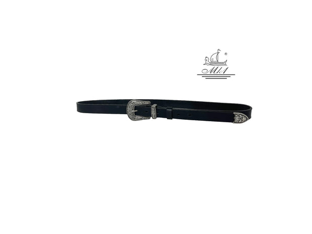 WΤ6/25 Belt in black leather