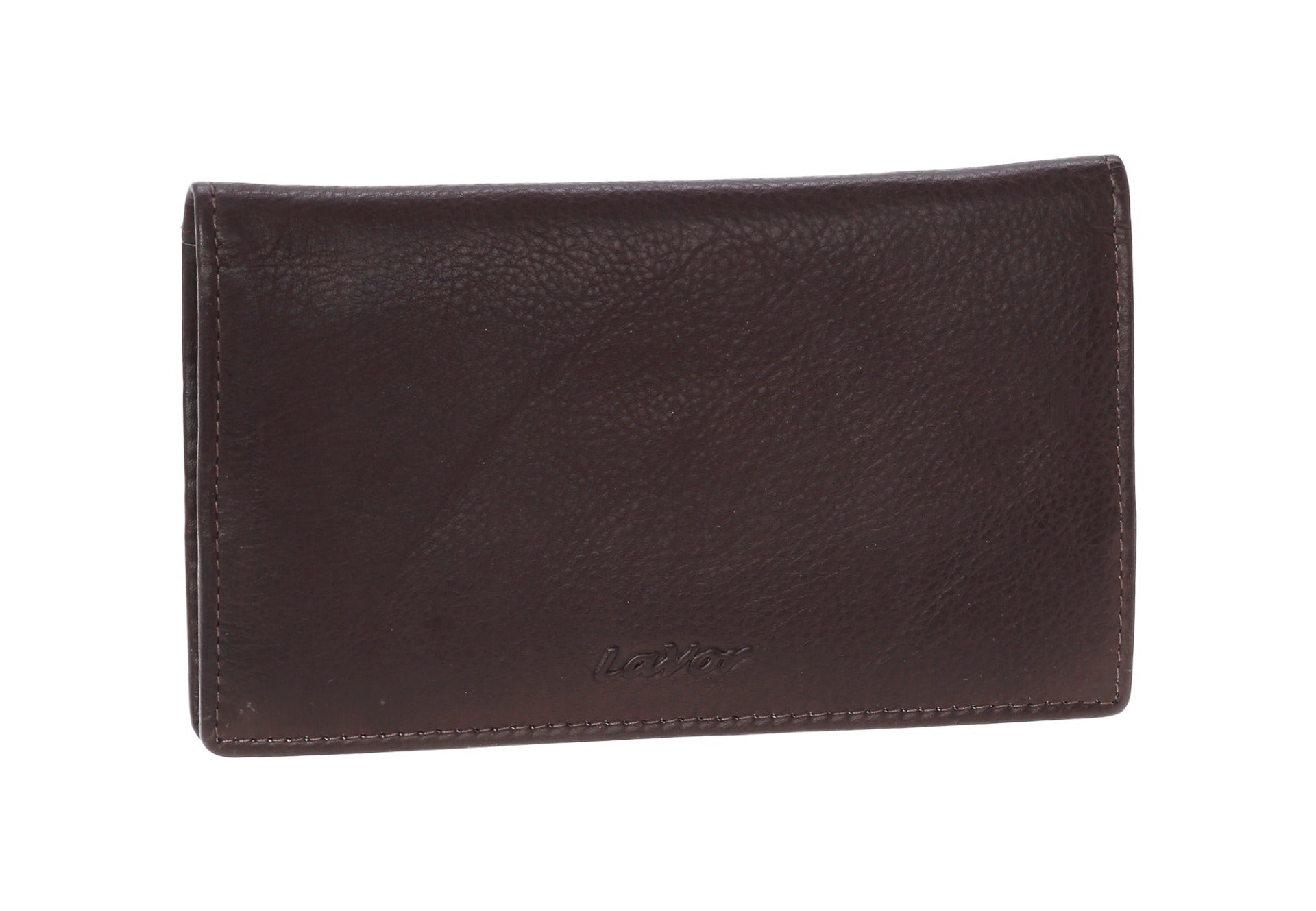 Leather tobacco case 27473 brown