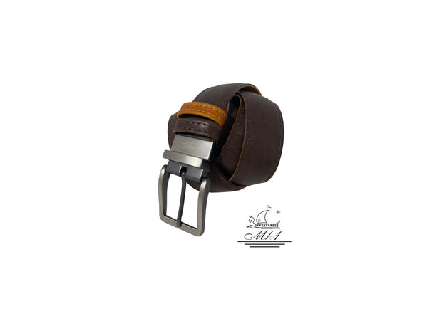 Handmade leather reversible belt DF30/35