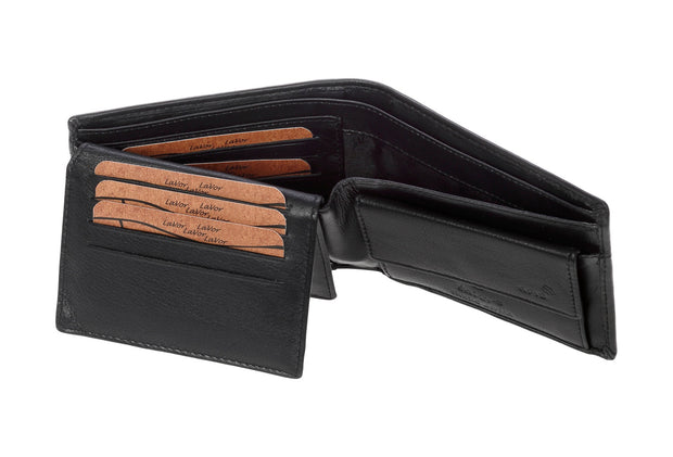 Leather wallet  3665 black
