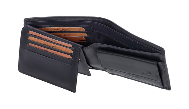 Leather wallet  3665 blue