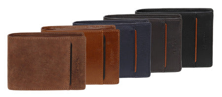 Leather wallet  3702BL