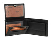 Leather wallet  3709BL