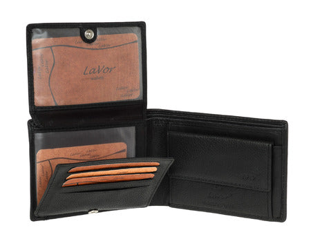 Leather wallet  3709BL