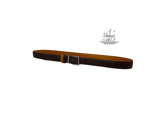 Handmade leather reversible belt DF30/35