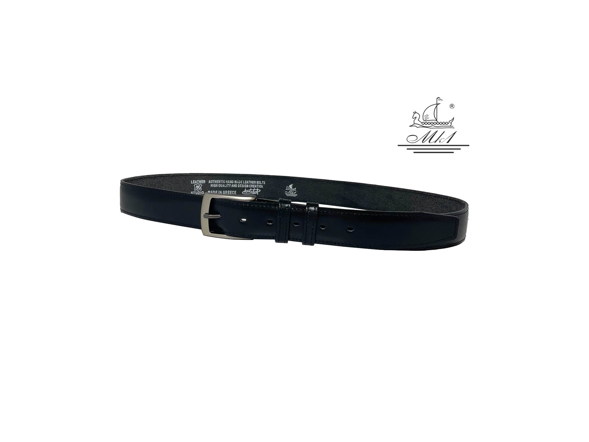 Handmade leather belt Β22/35