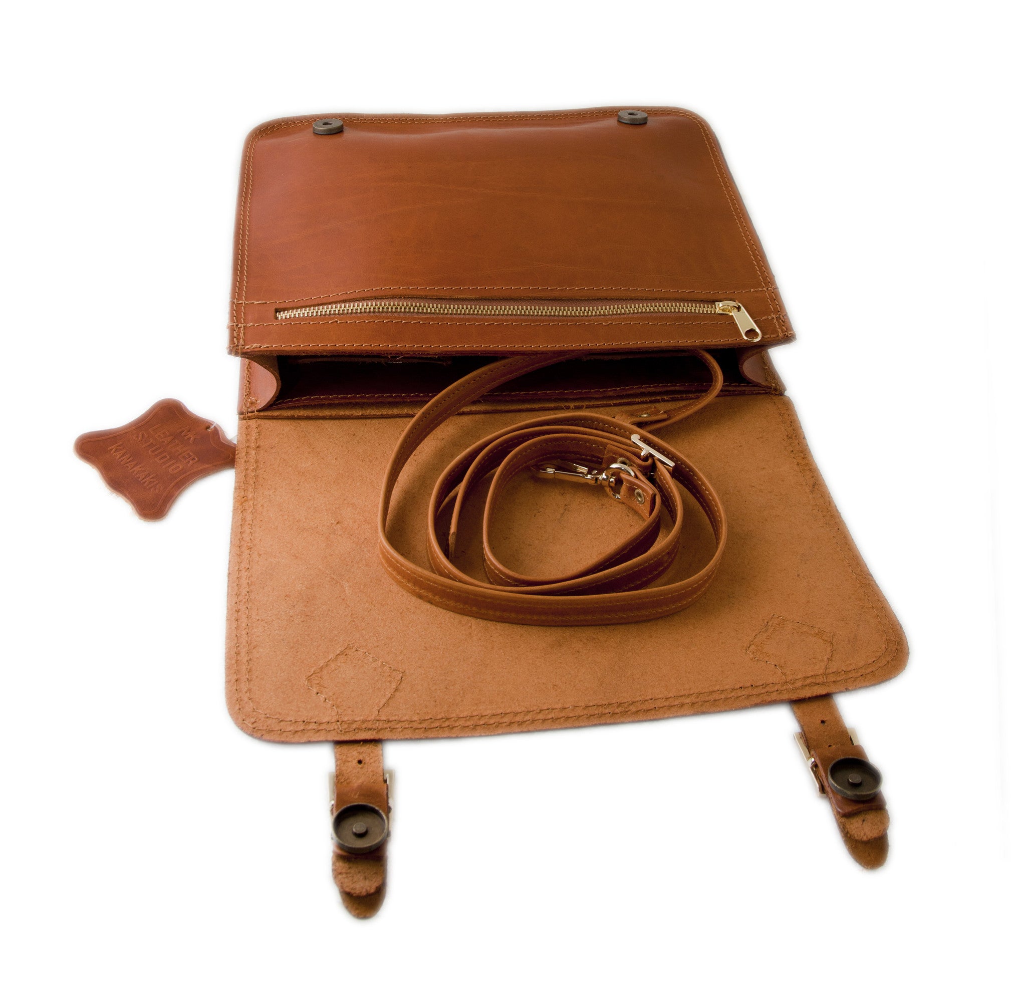 Handmade leather handbag wt/96.2e