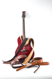 wlk146/6 leather guitar strap