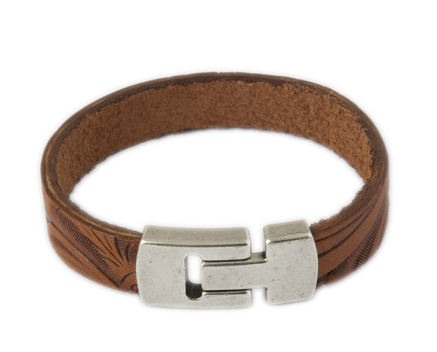 Leather bracelet