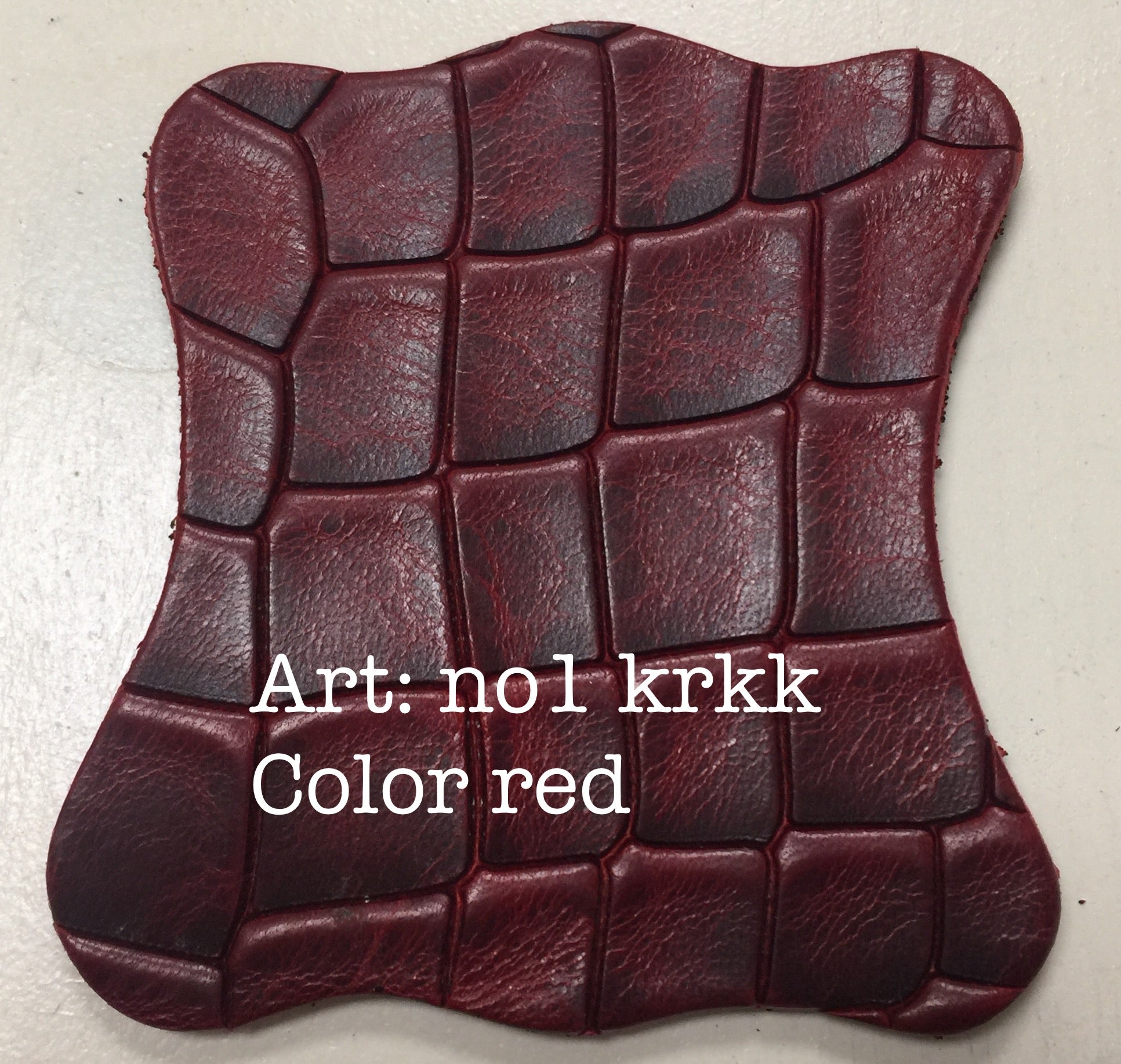 Handmade leather handbag wt/57