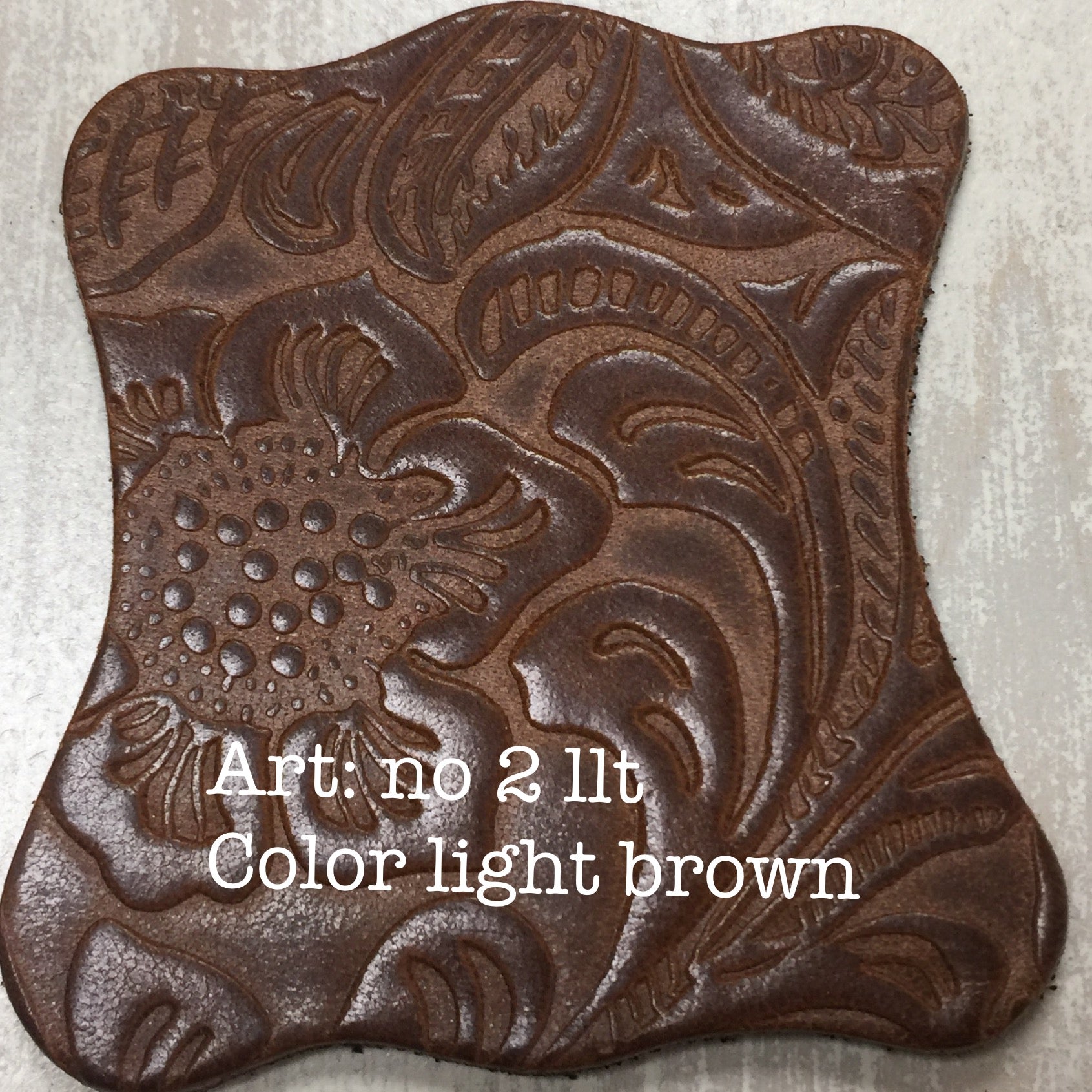 Handmade leather handbag wt/57