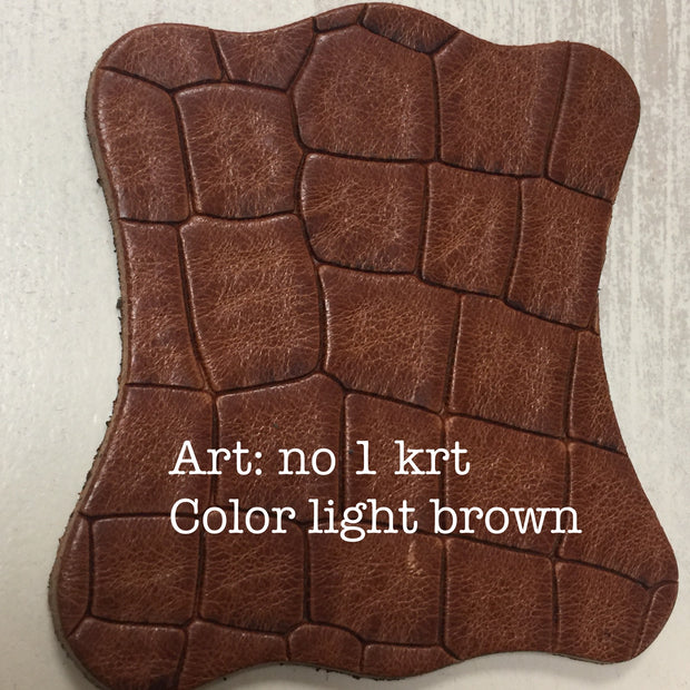 Handmade leather handbag wt/57