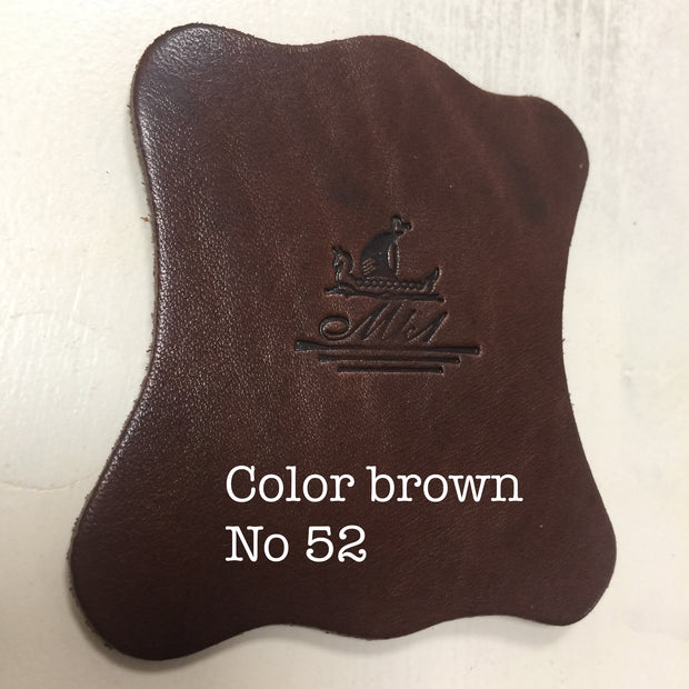 LEATHER BAG WT/55.LE.M.KK.LL