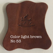 Handmade leather handbag wt/96.2e