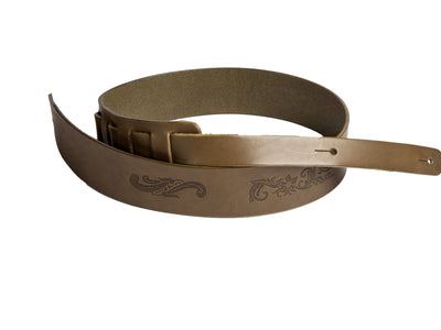 wlk142/6 leather guitar strap
