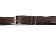 Belt for suits in brown leather WA10/35