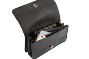 Waiter bag in light brown leather WB/2