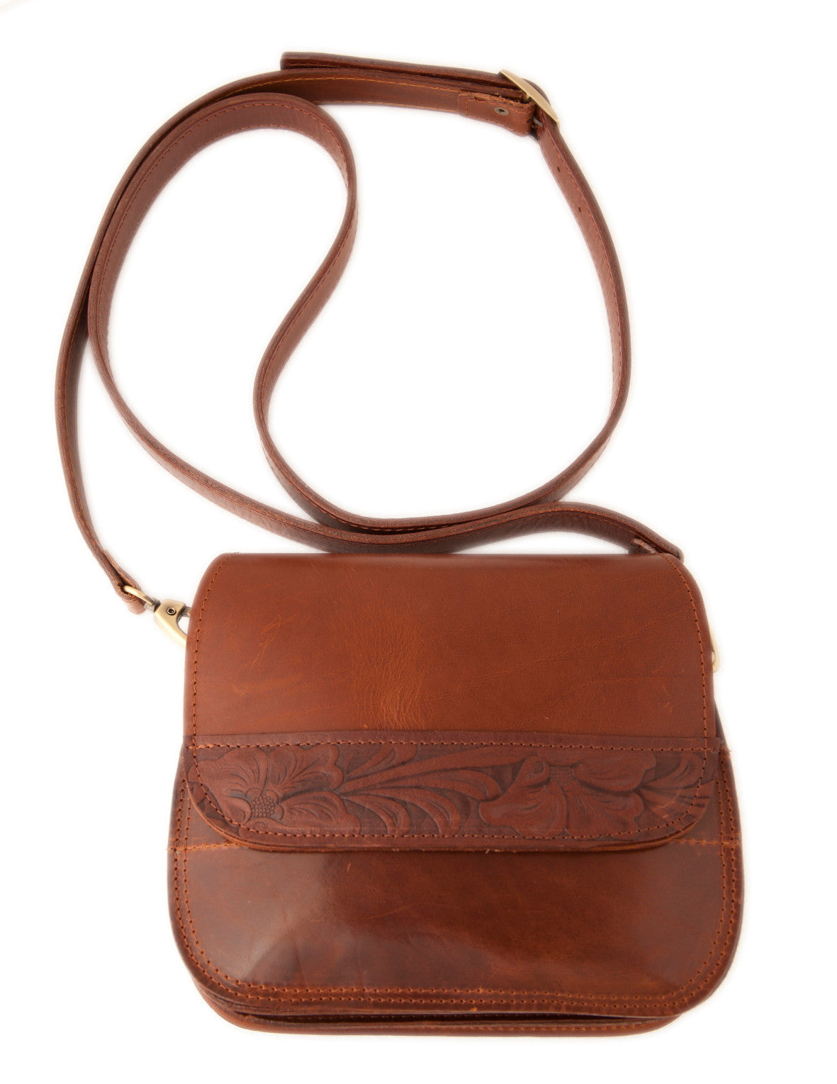 Handmade leather handbag wt/57