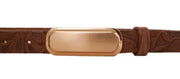 TB00004 Thin handmade leather belt