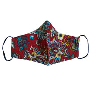 mask from multi-purpose washable cotton with filter pocket and nose support Mk1/2-1