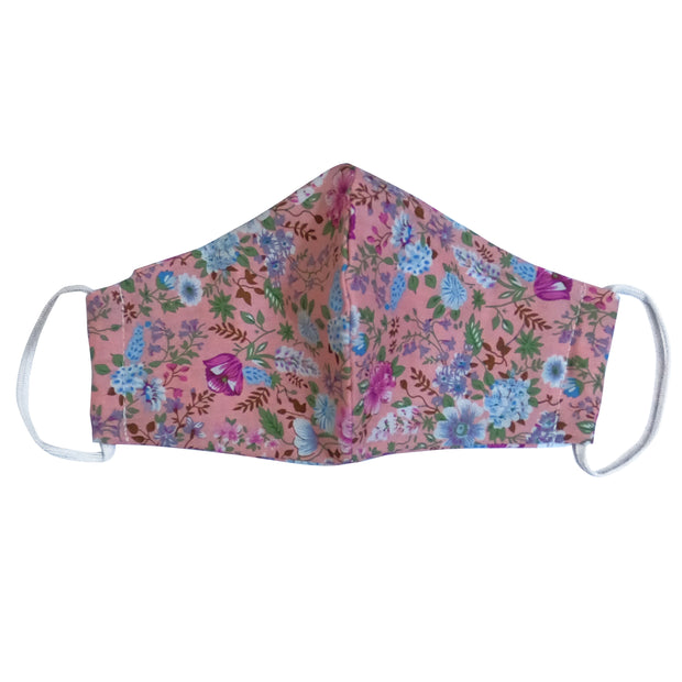 mask from multi-purpose washable cotton with filter pocket and nose support Mk1/2-1
