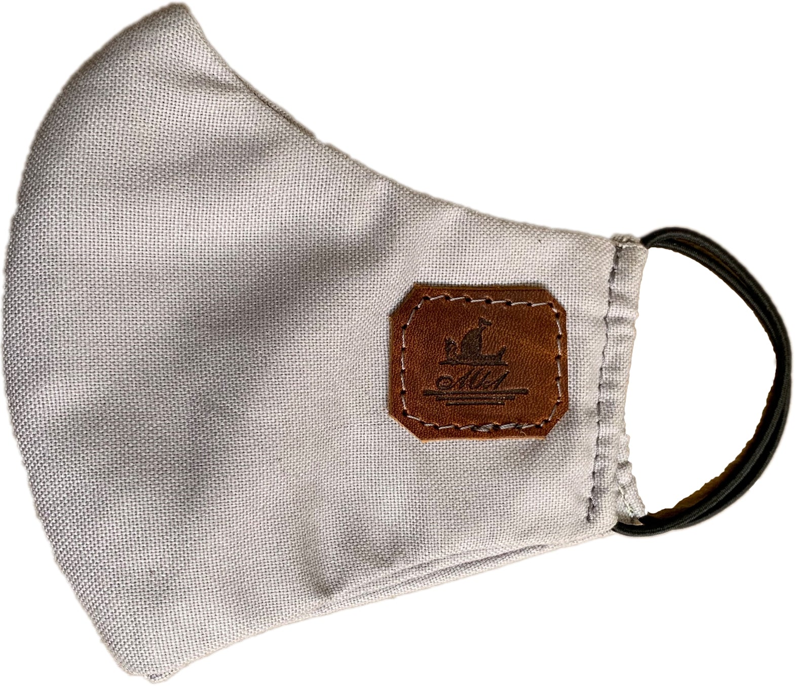 Mask from multi-purpose washable cotton with filter pocket and nose support Mk1/2-1beige color
