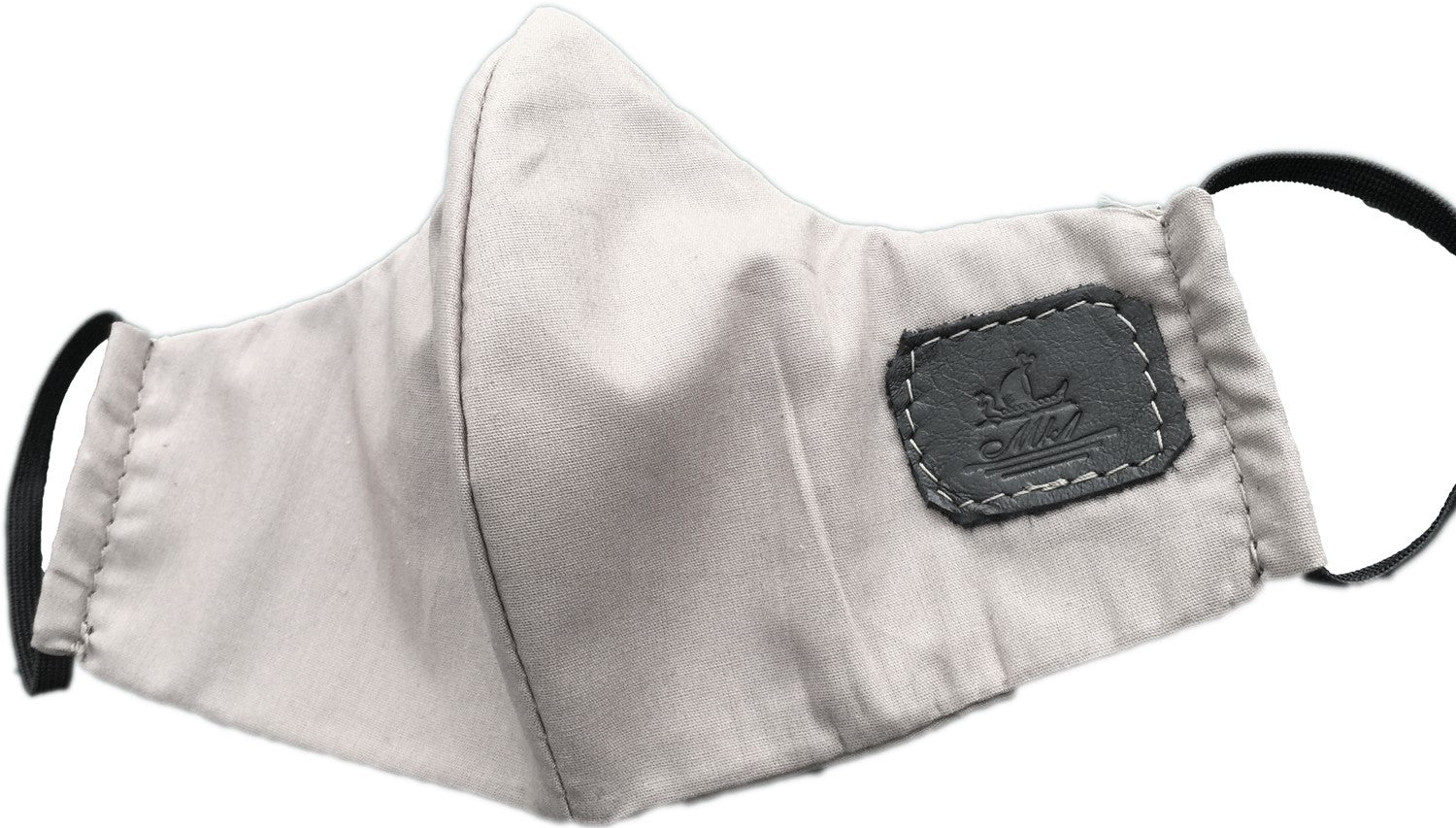 Mask from multi-purpose washable cotton with filter pocket and nose support Mk1/2-1beige color