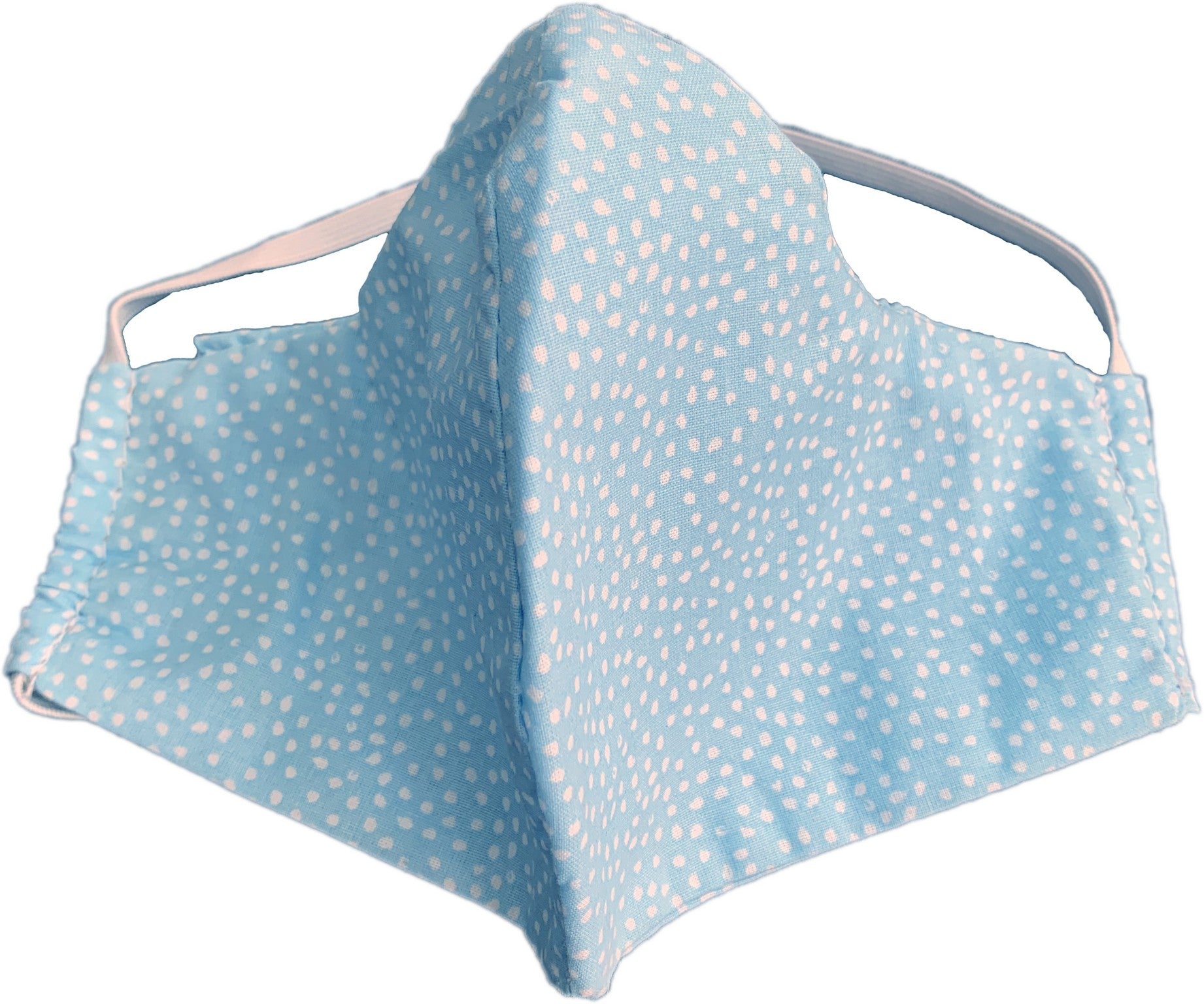 Colorful mask from multi-purpose washable cotton with filter pocket and nose support Mk1/2-1