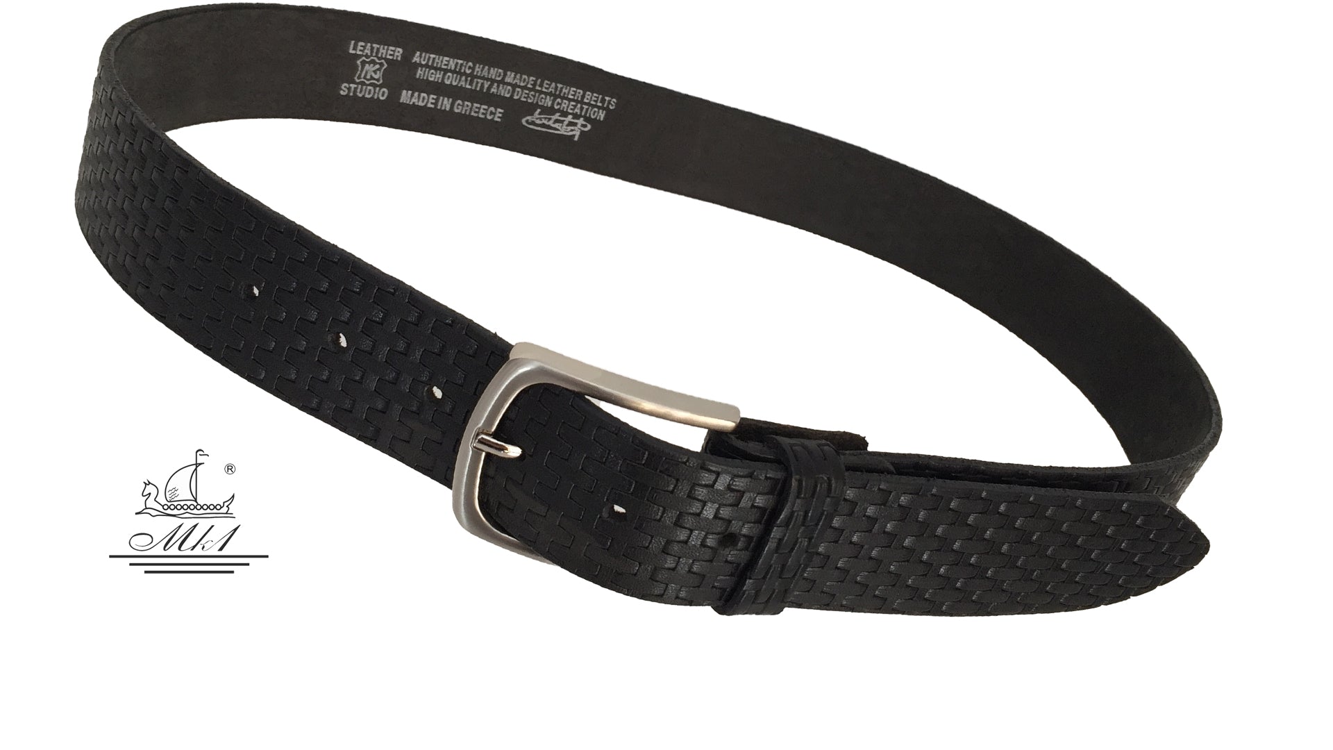 n2699/40m-psp Hand made leather belt