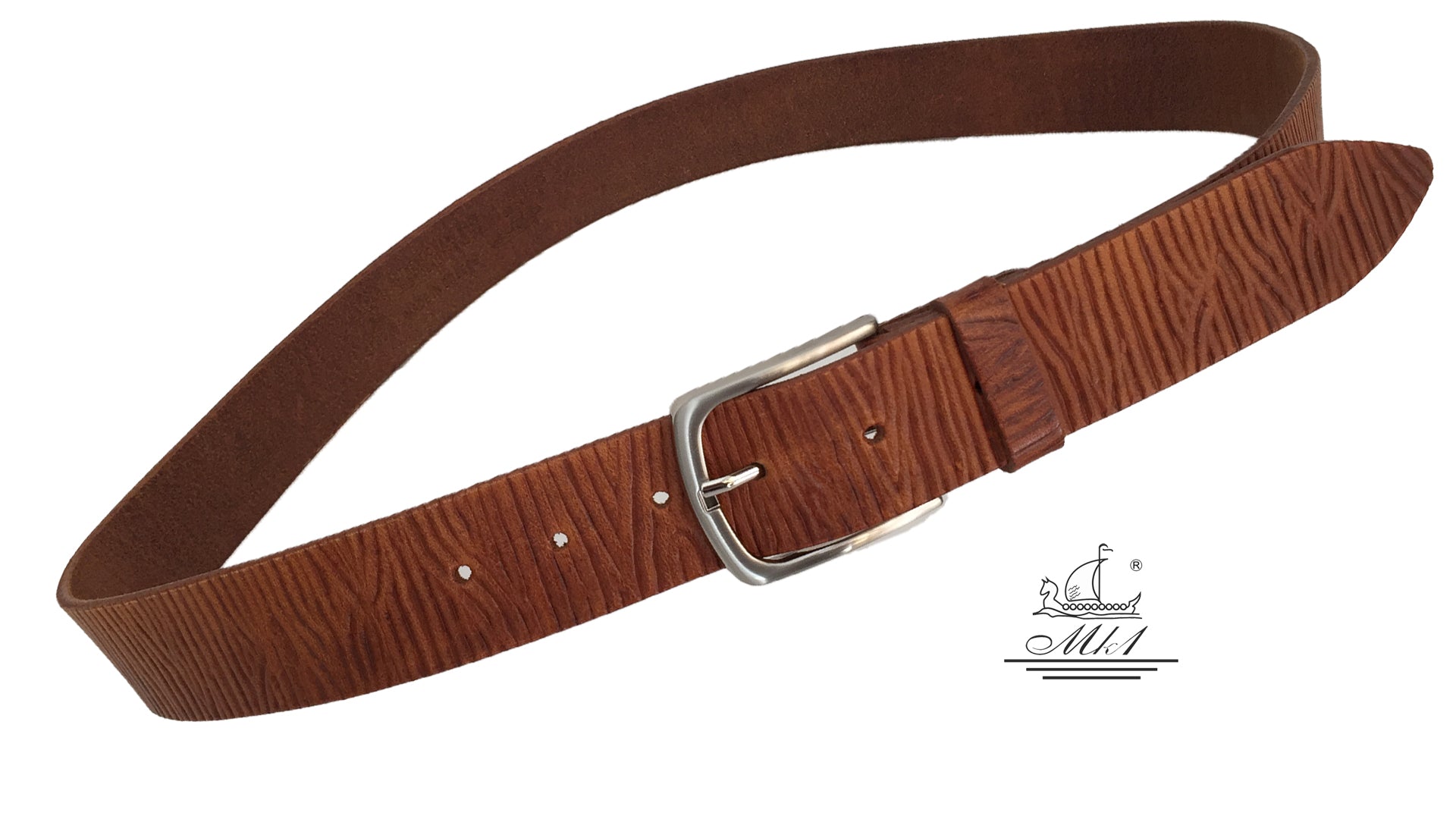 n2699/40t-dr Hand made leather belt