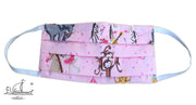 mk11Colorful mask from multi-purpose washable cotton with filter pocket and nose support MK1/1-1